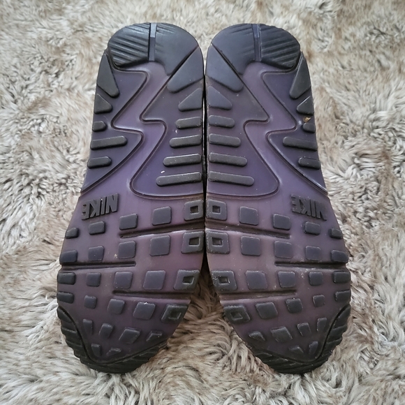 Nike Air Max 90 Hyperfuse PRM Women's Sneakers Bright Citrus Size 9 - Picture 7 of 11